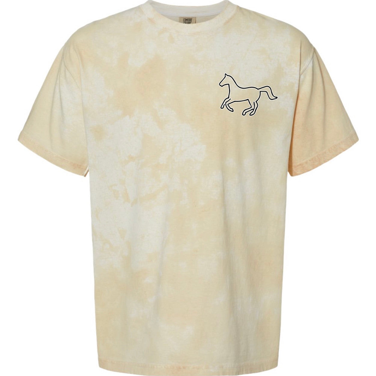 Citrine Acid Wash Freedom Reins Short Sleeve